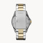 FOSSIL Riley Multifunction Two-Tone Stainless Steel Watch ES3204