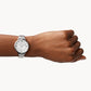 Jacqueline Three-Hand Date Stainless Steel Watch ES3433