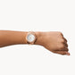 FOSSIL Stella Three-Hand Date Rose Gold-Tone Stainless Steel Watch ES5131