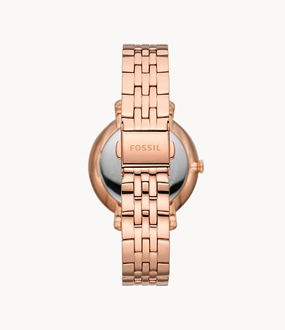 Fossil Jacqueline Sun Moon Multifunction Rose Gold Watch ES5165