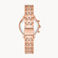 Neutra Chronograph Rose Gold-Tone Stainless Steel Watch ES5218