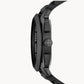 FOSSIL Machine Chronograph Black Silicone Watch FS4487