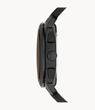 FOSSIL Machine Mid-Size Chronograph Brown Leather Watch FS4656