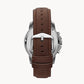 FOSSIL Grant Chronograph Brown Leather Watch FS4813
