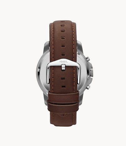 Grant Chronograph Brown Leather Watch FS4813