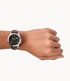 FOSSIL Grant Chronograph Brown Leather Watch - FS4813 - KRISHNA WATCH COMPANY
