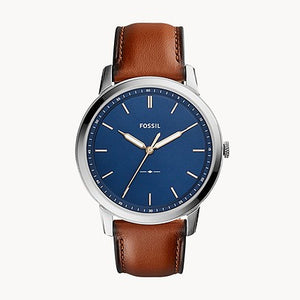 The Minimalist Slim Three-Hand Light Brown Leather Watch FS5304 - KRISHNA WATCH COMPANY