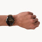 FOSSIL Townsman 44 mm Chronograph Brown Leather Watch FS5437