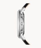 Neutra Chronograph Black Leather Watch FS5452