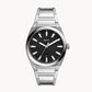 Everett Three-Hand Date Stainless Steel Watch FS5821