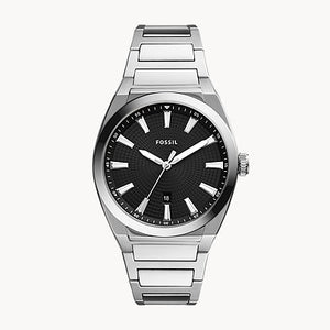 Everett Three-Hand Date Stainless Steel Watch FS5821 - KRISHNA WATCH COMPANY