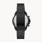 Bronson Chronograph Black Stainless Steel Watch FS5851