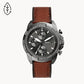 Bronson Chronograph Brown Eco Leather Watch FS5855