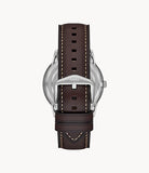 FOSSIL Neutra Moonphase Multifunction Brown Eco Leather Watch - FS5905 - KRISHNA WATCH COMPANY