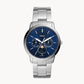 FOSSIL Neutra Moonphase Multifunction Stainless Steel Watch FS5907