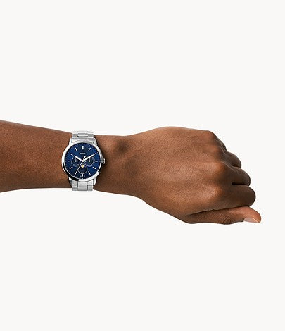 FOSSIL Neutra Moonphase Multifunction Stainless Steel Watch FS5907