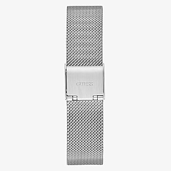 Guess Sparkling Pink Limited Edition 32MM Pink & Silver Mesh Watch GW0032L3