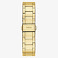 Guess Gold Tone Case Gold Tone Stainless Steel Watch GW0320L2