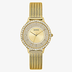 Guess Gold Tone Case Gold Tone Stainless Steel Watch GW0402L2 - KRISHNA WATCH COMPANY