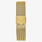 Guess Gold Tone Case Gold Tone Stainless Steel Watch GW0402L2