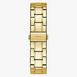 Guess Gold Tone Case Gold Tone Stainless Steel Watch GW0405L2