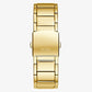 Guess Gold Tone Case Gold Tone Stainless Steel Watch GW0456G1
