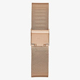 Guess Rose Gold Tone Case Rose Gold Tone Stainless Steel/Mesh Watch GW0477L3
