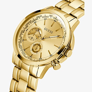 Gold Tone Case Gold Tone Stainless Steel Watch GW0490G2 – KRISHNA