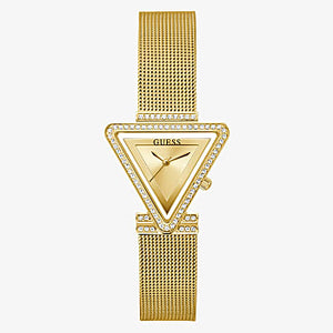 Guess Gold Tone Case Gold Tone Stainless Steel/Mesh Watch GW0508L2 - KRISHNA WATCH COMPANY