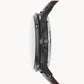 FOSSIL Townsman Automatic Dark Brown Leather Watch ME3098