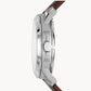 FOSSIL Grant Automatic Dark Brown Leather Watch ME3099
