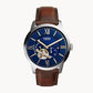 Townsman Automatic Brown Leather Watch
