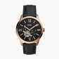 Townsman Automatic Black Leather Watch ME3170