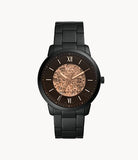 FOSSIL Neutra Automatic Black Stainless Steel Watch - ME3183 - KRISHNA WATCH COMPANY