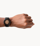 FOSSIL Neutra Automatic Black Stainless Steel Watch - ME3183 - KRISHNA WATCH COMPANY