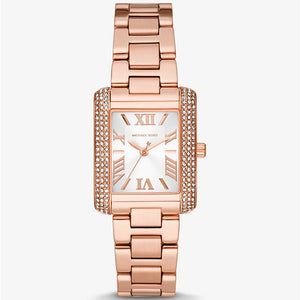 Mini Emery Pavé Rose-Gold Tone Watch MK4641 - KRISHNA WATCH COMPANY