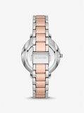 Michael Kors Pyper Two-Tone Embossed Logo Watch MK4667