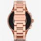 Michael Kors Gen 6 Camille Pavé Rose Gold-Tone Smartwatch MKT5147