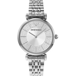 EMPORIO ARMANI Gianni T-Bar Analog Watch for Women AR11445 - KRISHNA WATCH COMPANY