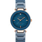 Anne klein Women Ceramic Round Blue Watches AK1018BLRG