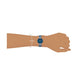 Anne klein Women Ceramic Round Blue Watches AK1018BLRG
