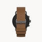 Falster Gen 6 Espresso Leather Smartwatch SKT5304