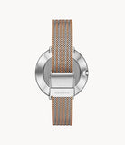 Gitte Two-Hand Two-Tone Stainless Steel Mesh Watch SKW3014