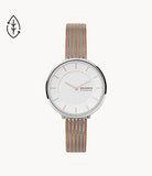 Gitte Two-Hand Two-Tone Stainless Steel Mesh Watch SKW3014