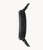 Horizont Black Steel Mesh Dual Time Watch SKW6538