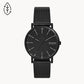 Signatur Three-Hand Midnight Steel Mesh Watch SKW6579