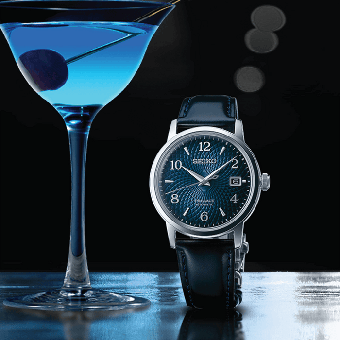 Seiko PRESAGE COCKTAIL TIME 'OLD CLOCK' WATCH - SRPE43J1 - KRISHNA WATCH COMPANY