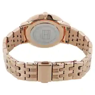 Silver Dial Rose Gold Stainless Steel Strap Watch TOMMY HILFIGER 1781760