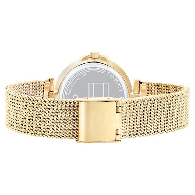 Tommy Hilfiger Beige Dial Stainless Steel Strap Watch NCTH1782362