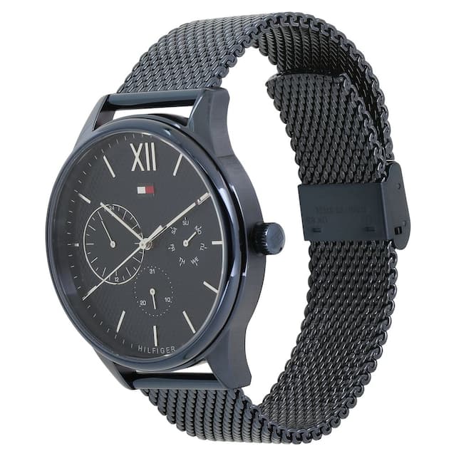Tommy Hilfiger Blue Dial Blue Metal Strap Watch NCTH1791421 - KRISHNA WATCH COMPANY